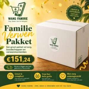 Familie Verwen Box 151,24 EURO (Op basis van 1 stuk per artikel)