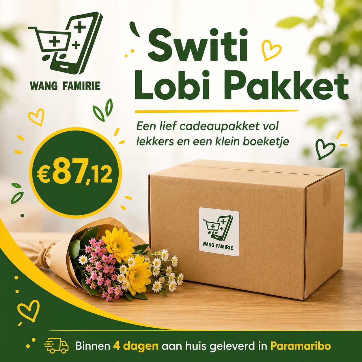 Switi Lobi Pakket- €87,12