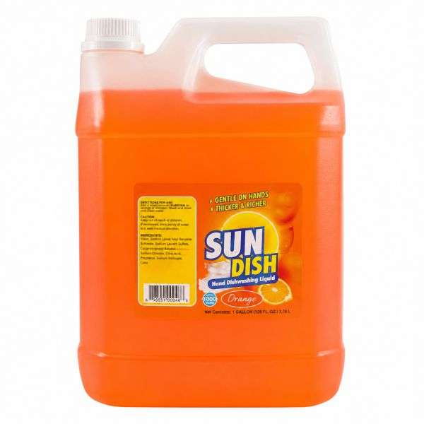 SUN Dish afwas Orange- groot gallon 4liter