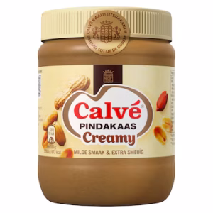 Calvé  Pindakaas Creamy 350 gr (peanut butter).(CI)