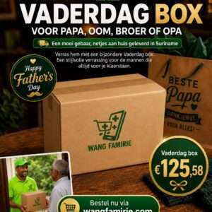 Vaderdag pakket 125,58 €