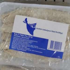 1X 300gr Blue fish zout vis filets