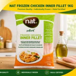 Natural chicken breast-Kip borst filet zak 1kg (Sub)