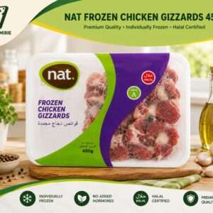 NAT Chicken Gizzard-Kip maagjes -450gr (Sub)