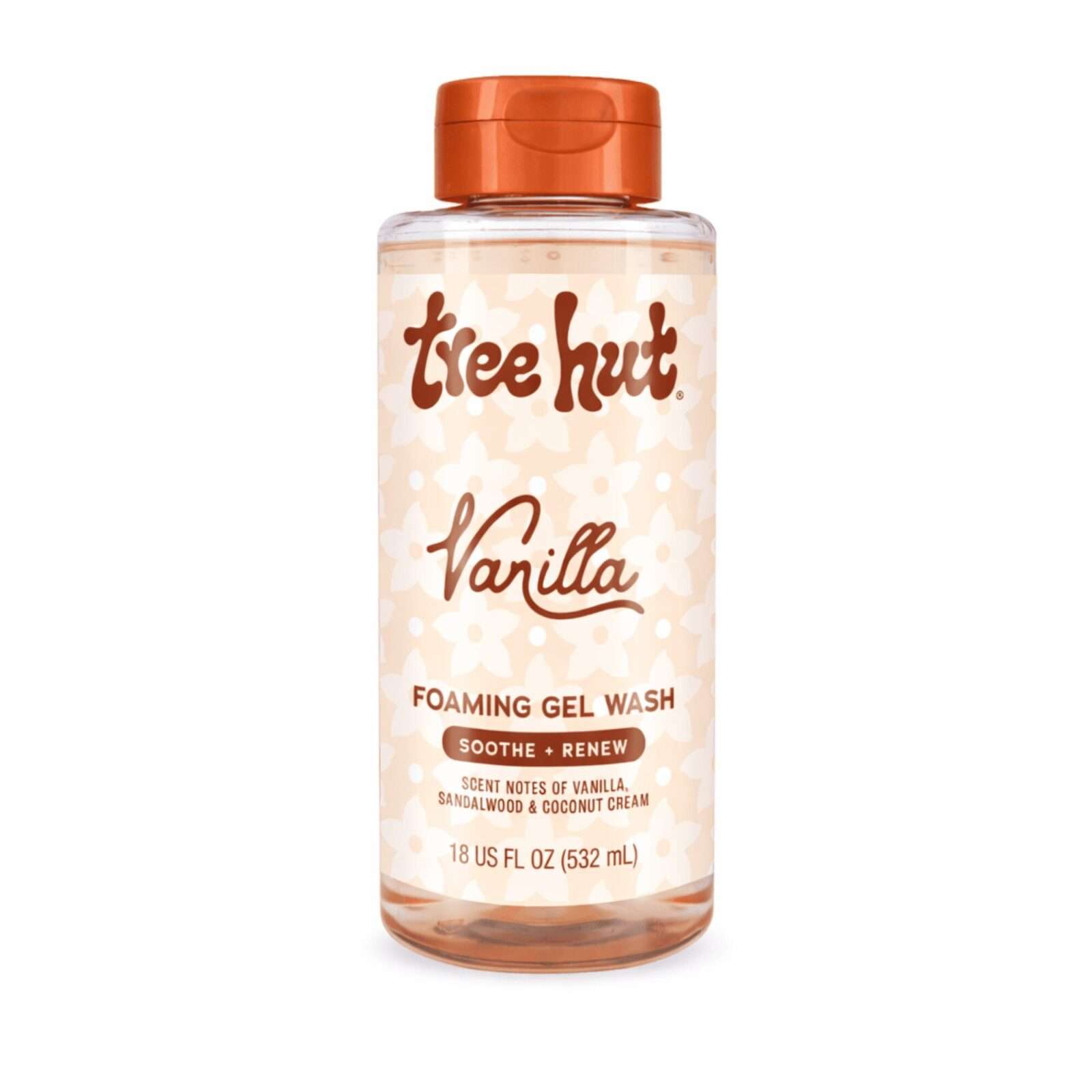 Tree Hut Body Foaming Gel Wash Vanilla - FULL BOX