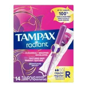 Tampax Radiant Regular