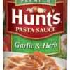 Hunts Pasta Sauce Roasted Garlic & Onion (680g) (Gur)