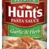 Hunts Pasta Sauce Roasted Garlic & Onion