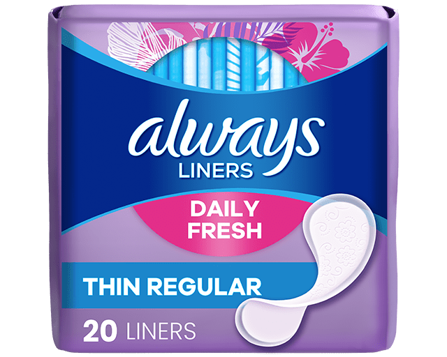Always Panty Liners Regular - FULL BOX