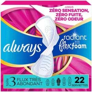 Always Radiant Teener Infinity Size 4 - FULL BOX