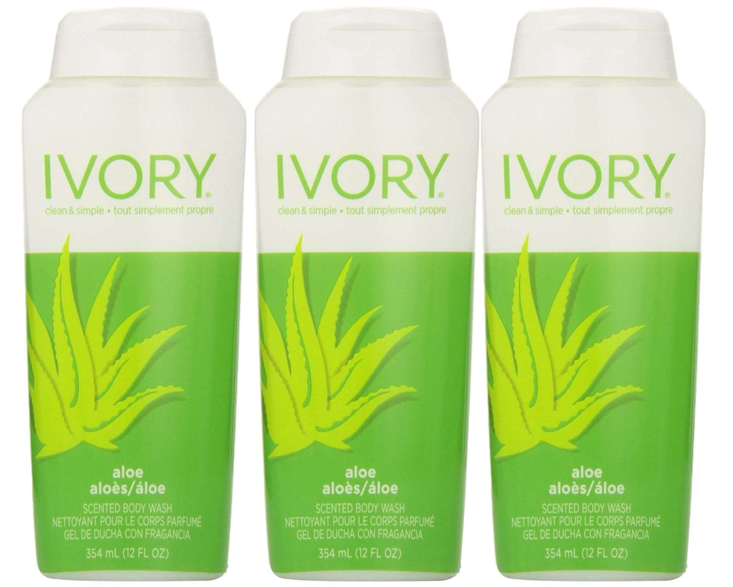 Ivory Body Wash Aloe Vera