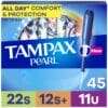 Tampax Pearl 25R 0.5X