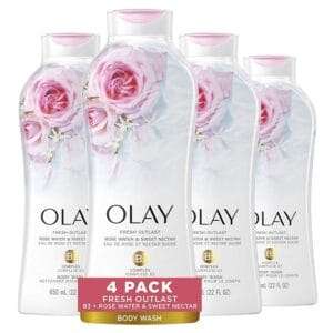 Olay Bodywash Fresh Outlast Rose Water Sweet Nectar