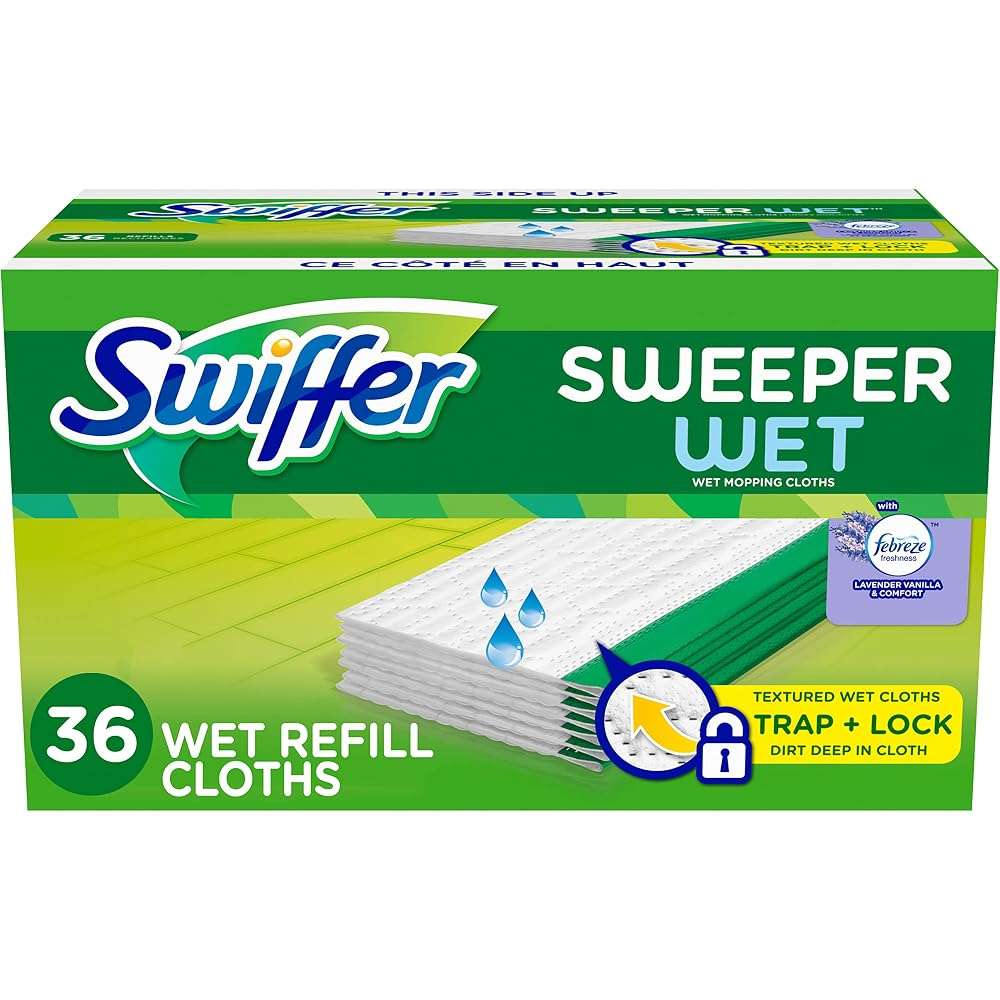 Swiffer Sweeper Wet Clothes Scented