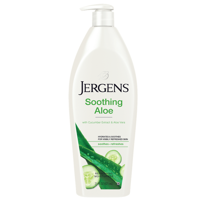 Jergens Moisturizer Soothing Aloe - FULL BOX
