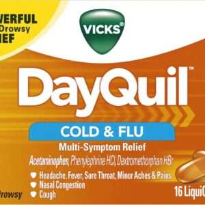 Vicks Dayquil Cold & Flu Multi symptom relief (354ml) (Gur)
