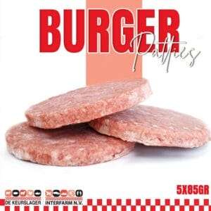Kipburgers 85gr (5 stuks) - Pack (206765) Ksl