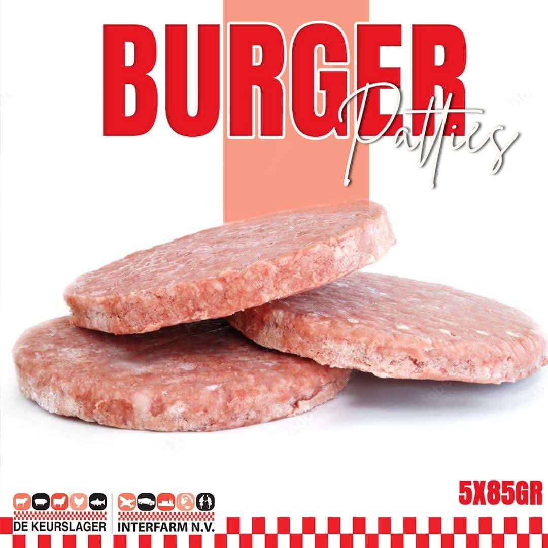 Kipburgers 85gr (5 stuks) - Pack (206765) Ksl