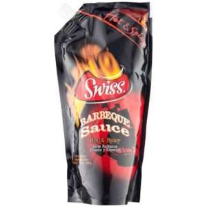 Swiss Barbeque Sauce Hot & Spicy Spouch (500ml) (Gur)