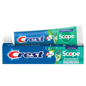 Crest Complete Whitening+Scope Minty Fresh - FULL BOX