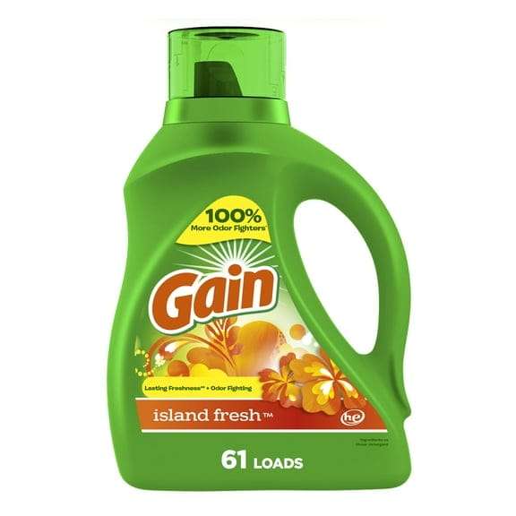 Gain Wasmiddel High Efficiency Island Fresh - FULL BOX