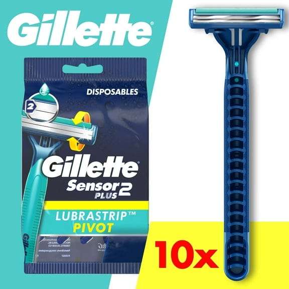 Gillette Sensor 2 Plus Ultragrip Pivot Disposable razor - FULL BOX