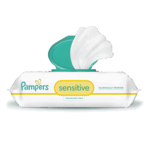 Pampers Babywipes Fresh Sensitive - Fragrance Free (64ct) (Gur)