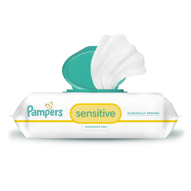 Pampers Babywipes Fresh Sensitive - Fragrance Free - FULL BOX