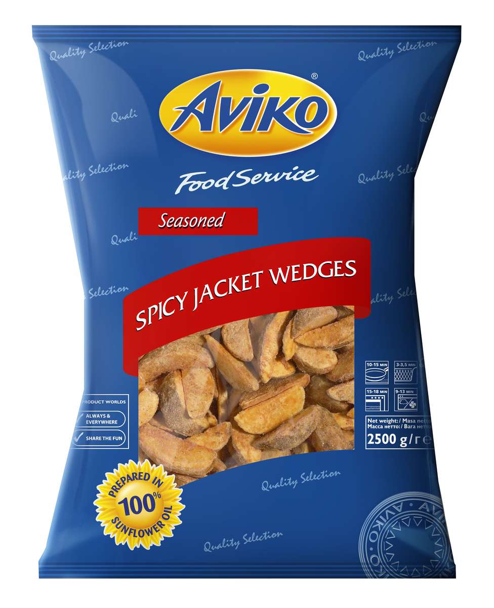 Aviko Papas Spicy Jacket Wedges