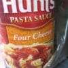 Hunts Pasta Sauce Four Cheese - FULL BOX