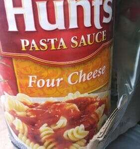 Hunts Pasta Sauce Four Cheese - FULL BOX