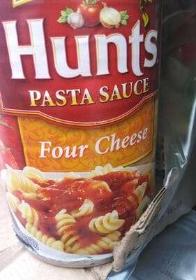 Hunts Pasta Sauce Four Cheese - FULL BOX