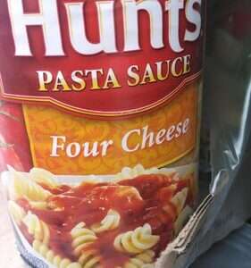 Hunts Pasta Sauce Four Cheese (680g) (Gur)