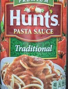 Hunts Pasta Sauce Traditional - FULL BOX