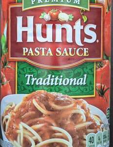 Hunts Pasta Sauce Traditional (680g) (Gur)