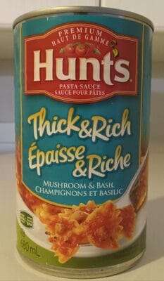 Hunts Pasta Sauce Mushroom - FULL BOX