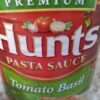 Hunts Pasta Sauce Tomato Basil (680g) (Gur)