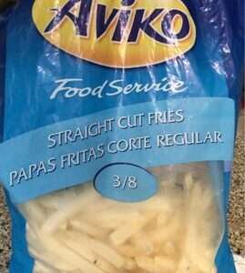 Aviko Straight Cut Fries (2500g) (Gur)
