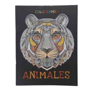 Kleurboek 32 Pagina's 28x21.5 cm - Animales
