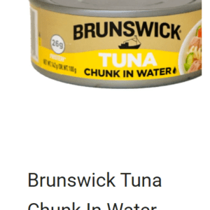 Tonijn - Brunswick Tuna Chunk In Water (142g)