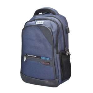 School Rugtas 12x30x45 cm (Blauw/Zwart)