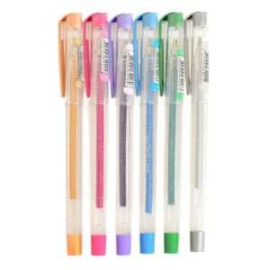 Pensan Glitter Gelpen Set 6 Stuks 1.0 mm